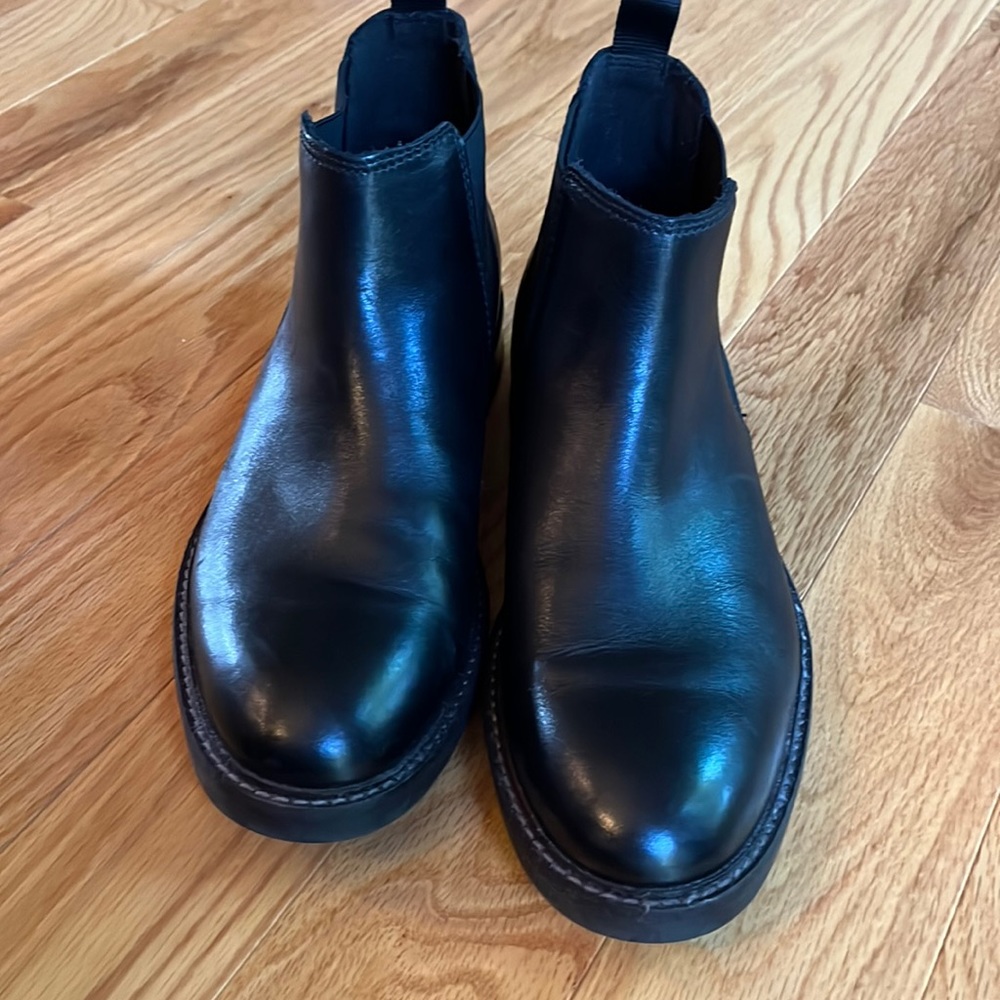 Men’s Clark Black Leather Boots